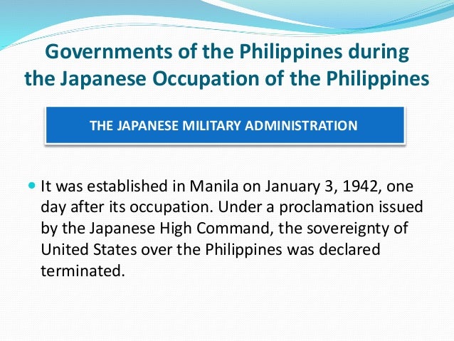 japanese occupation in the philippines documentary japanese occupation in the philippines summary